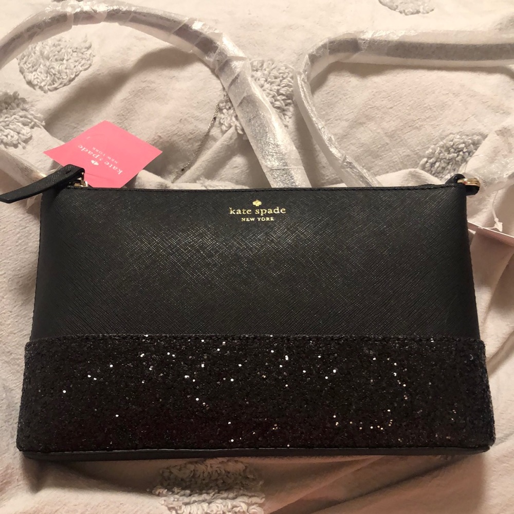Kate spade ♠️ purse Ramey glitter